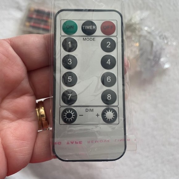 LED String Lights Photo Clips with Remote - Picture 5 of 6